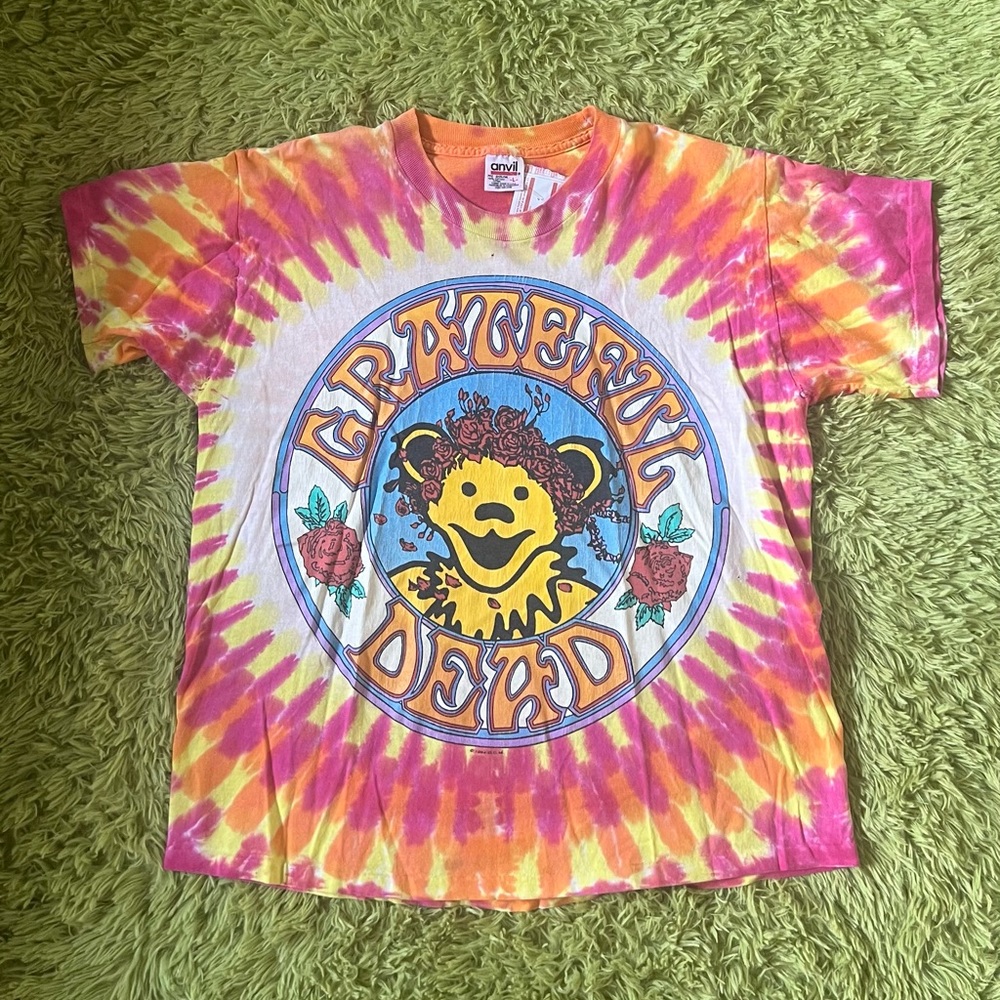 Vintage Grateful Dead Tie Dye shirt size large in good condition